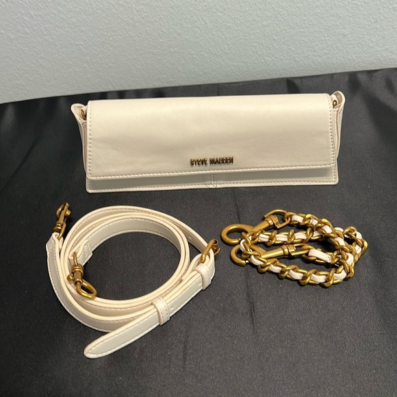 Steve Madden | Vanilla Clutch/Shoulder/Crossbody Purse - Picture 12 of 15
